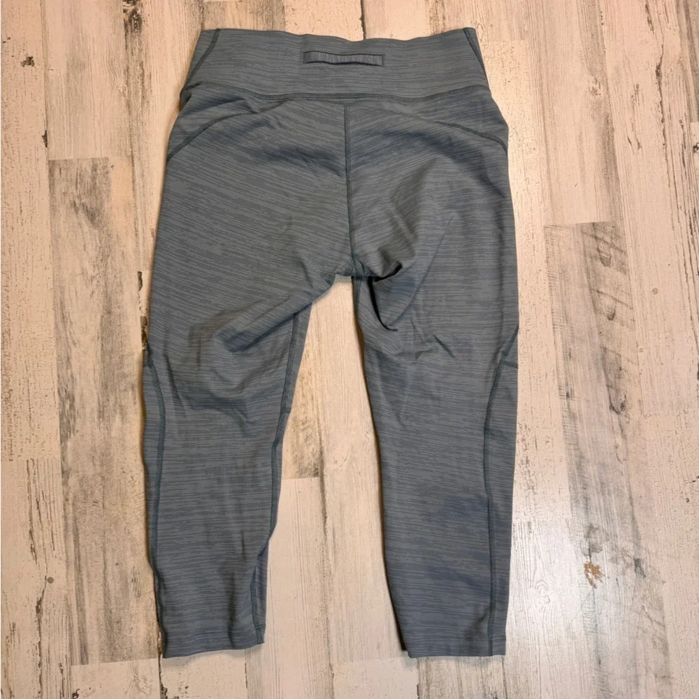 Outdoor Voices Tech Sweat 3/4 Leggings Slate Blue XL